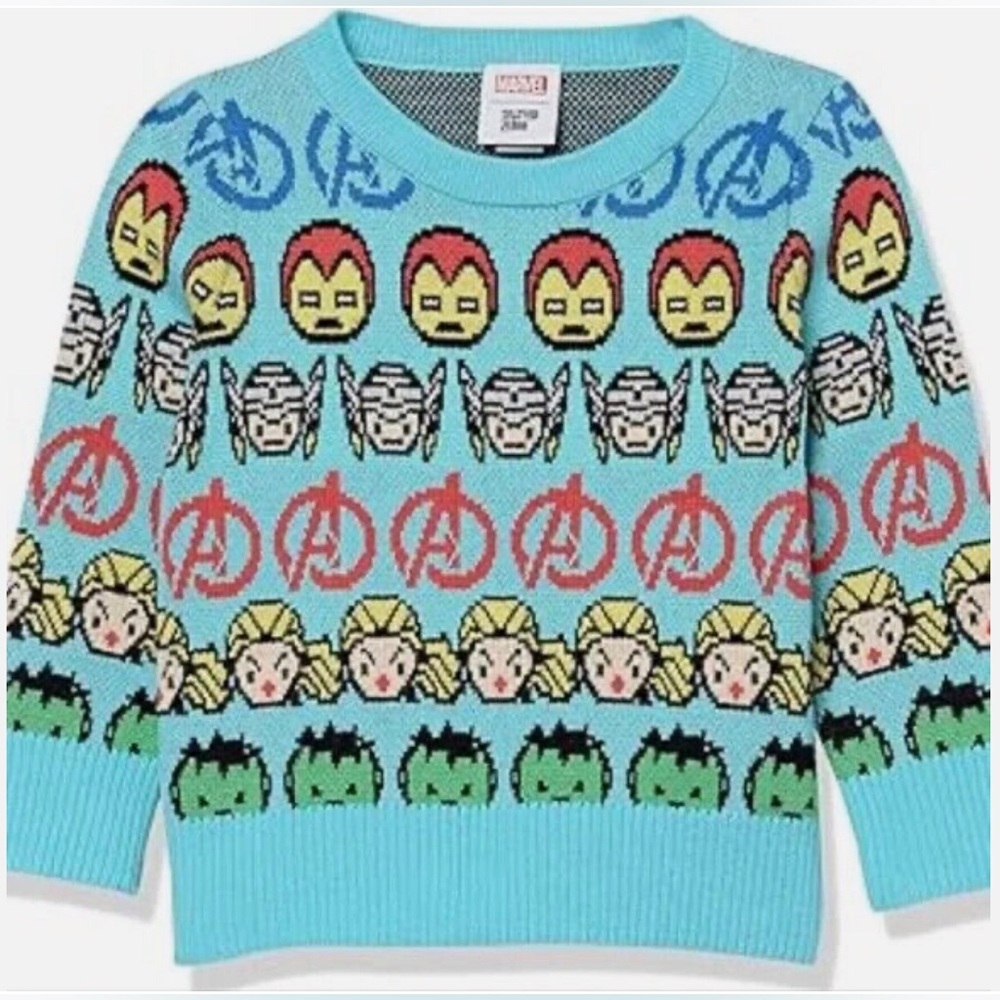 Marvel x Spotted Zebra ‘Avengers’ Print Sweater